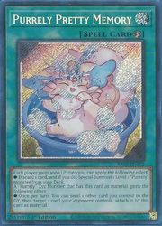 英語版　緑　Purrely Pretty Memory(S)(1st)(ピュアリィ・プリティメモリー)(RA02-EN072)
