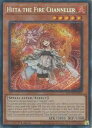 英語版 MP24 茶 Hiita the Fire Channeler(PSR)(1st)(火霊媒師ヒータ)