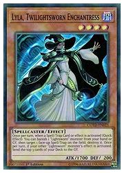英語版　茶　Lyla Twilightsworn Enchantress(SR)(1st)(トワイライトロード・ソーサラー ライラ)(COTD-EN025)