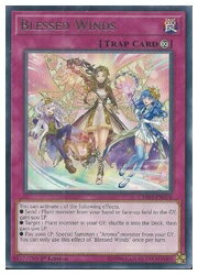 英語版(北米版) シングル5500円でオリジナルくじ、11000円でパックプレゼント! ピ Blessed Winds(R)(1st)(恵みの風)