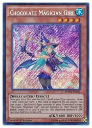 英語版 茶 Chocolate Magician Girl(S)(1st)(チョコ・マジシャンガール)(MVP1-ENS52)