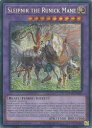 英語版 MP24 紫 Sleipnir the Runick Mane(PSR)(1st)(神碑の鬣スレイプニル)