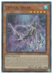 英語版　茶　Crystal Shark(SR)(1st)(クリスタル・シャーク)(LED9-EN002)
