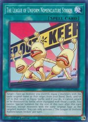 HOBBY SHOPեߥ󤯤㤨ֱѸǡСThe League of Uniform Nomenclature Strikes(N(1st(INFO-EN086פβǤʤ30ߤˤʤޤ