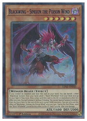 HOBBY SHOPեߥ󤯤㤨ֱѸǡ㡡Blackwing-Simoon the Poison Wind(U((1st(BF-Υࡼ(LDS2-EN040פβǤʤ10ߤˤʤޤ