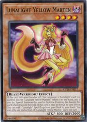 Ѹǡ㡡Lunalight Yellow Marten(N)()(OP28-EN017)