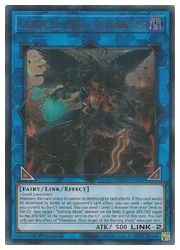 英語版　L　Cherubini Ebon Angel of the Burning Abyss(U)(1st)(彼岸の黒天使ケルビーニ)(MP20-EN096)