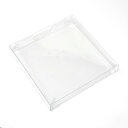 THEFANTASY 3個セット 小物用 20x20x2cm 薄型 メール便用 ギフトボックス クリアケース PVC 透明ケース ラッピング 梱包資材 ハンドメ...