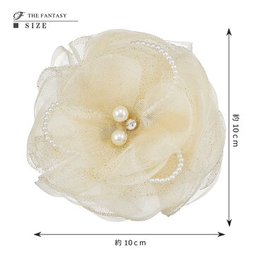 コサージュ 薔薇 入学式 コサージュ フォーマル 2way 桜 花 七五三 卒業式 結婚式 髪飾り fh7013sbge