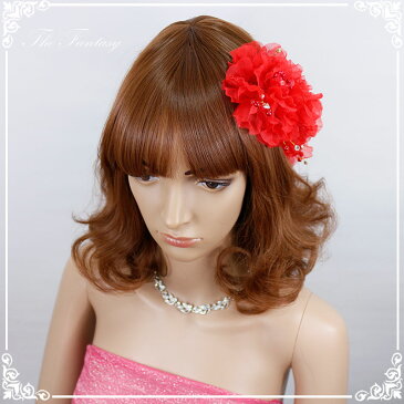 ヘッドドレス 髪飾り 花かんむり 花嫁 ウエディング ヘッドドレス fhds010rd