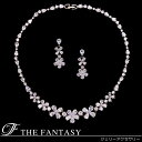ネックレス ピアスセット 結婚式 ブライダル アクセ 在庫一掃セール かわいい タトゥーシール 贈呈中 fnpcset243