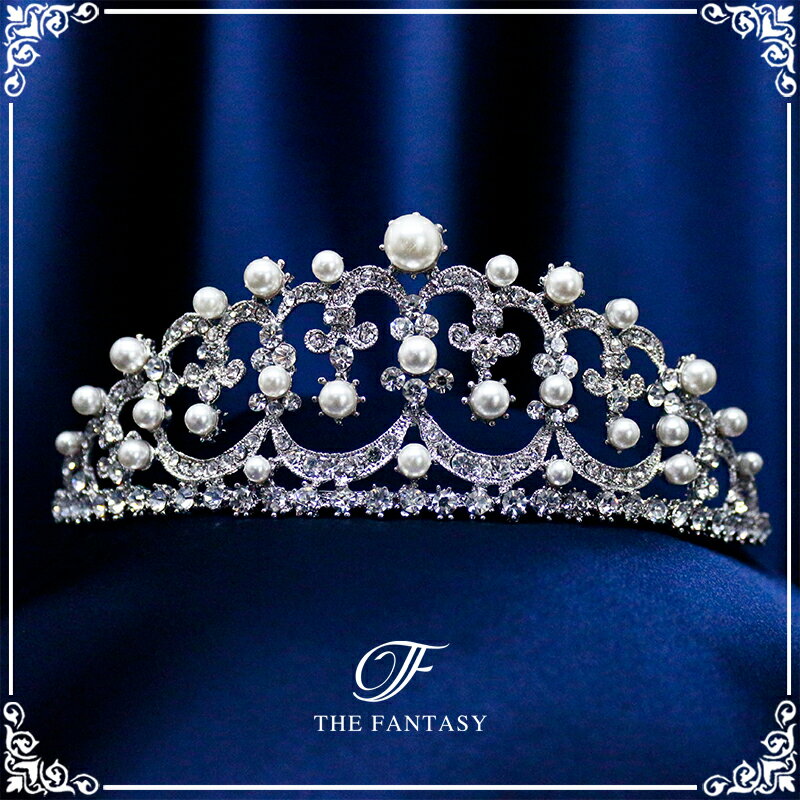ティアラ 結婚式 ウエディング 披露宴 ブライダル tiara 花嫁 髪飾り 在庫一掃セールプレゼント 贈呈対象 ft8011plsr
