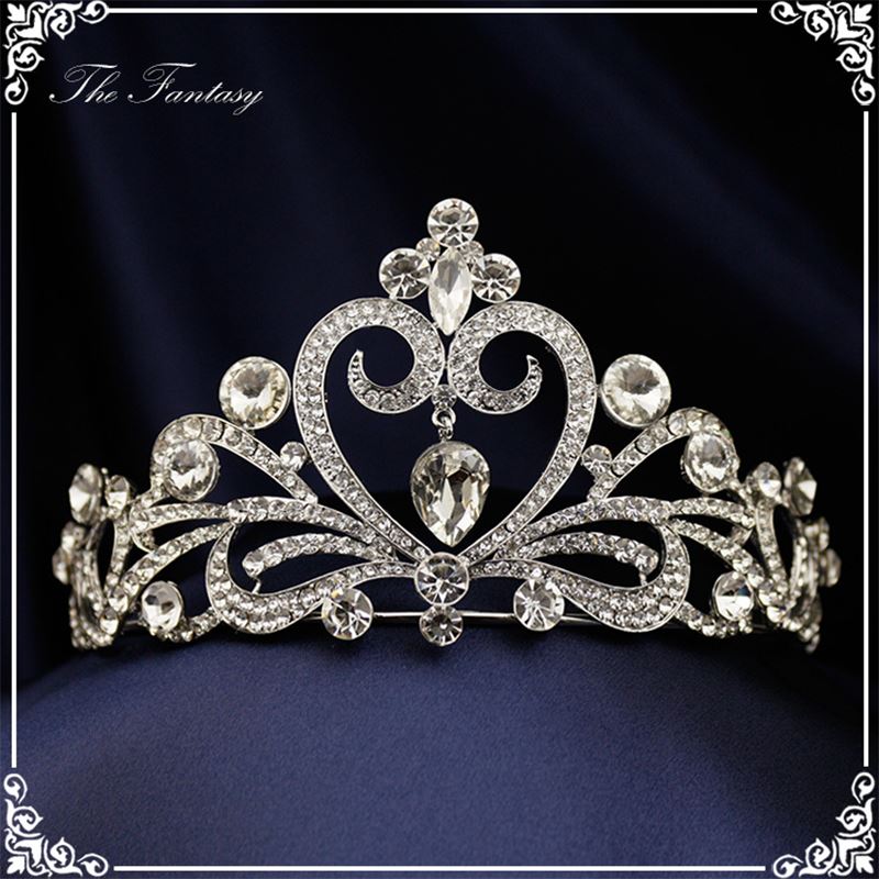 ティアラ 結婚式 ウエディング 披露宴 ブライダル tiara 花嫁 髪飾り ft8015sr 1