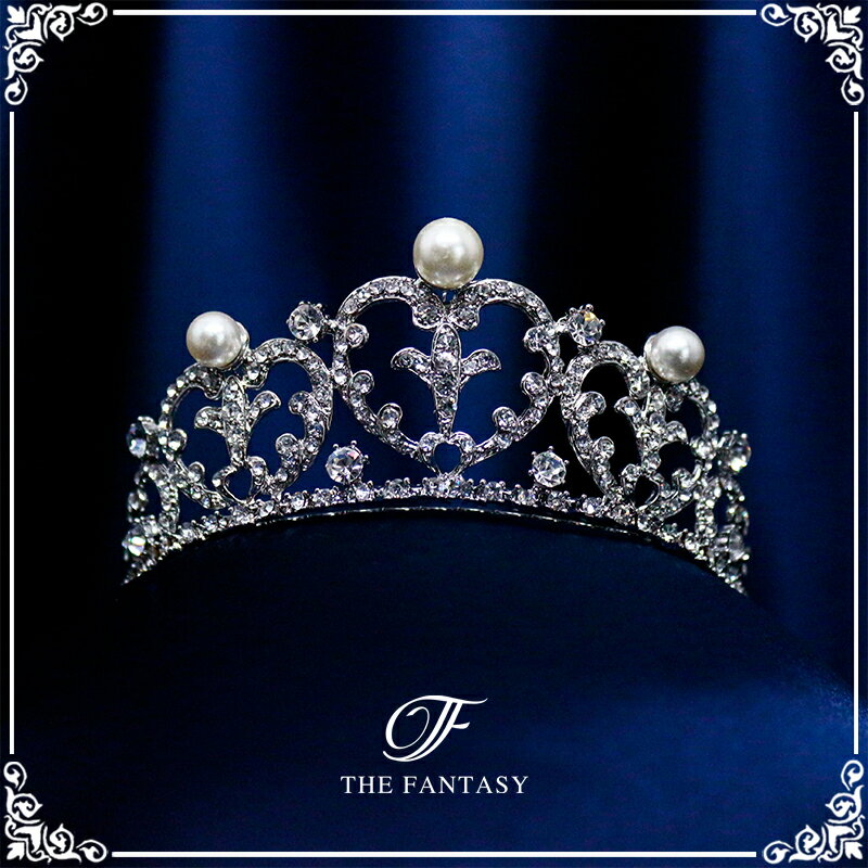 ティアラ 結婚式 ウエディング 披露宴 ブライダル tiara 花嫁 髪飾り 在庫一掃セールプレゼント 贈呈対象 ft8024plsr