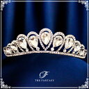 ティアラ 結婚式 ウエディング 披露宴 ブライダル tiara 花嫁 髪飾り 在庫一掃セールかわいい タトゥーシール 贈呈中 ft8043sr