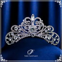 スワロフスキーティアラ ティアラ 結婚式 ウエディング 披露宴 ブライダル tiara 花嫁 髪飾り ft8049sr