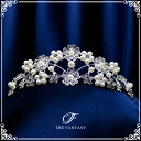 スワロフスキーティアラ ティアラ 結婚式 ウエディング 披露宴 ブライダル tiara 花嫁 髪飾り ft8120plsr