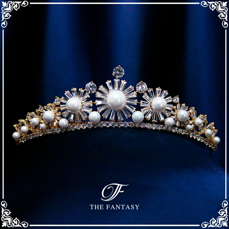 ティアラ 結婚式 ウエディング 披露宴 ブライダル tiara 花嫁 髪飾り 在庫一掃セールかわいい タトゥーシール 贈呈中 ft8212plgd
