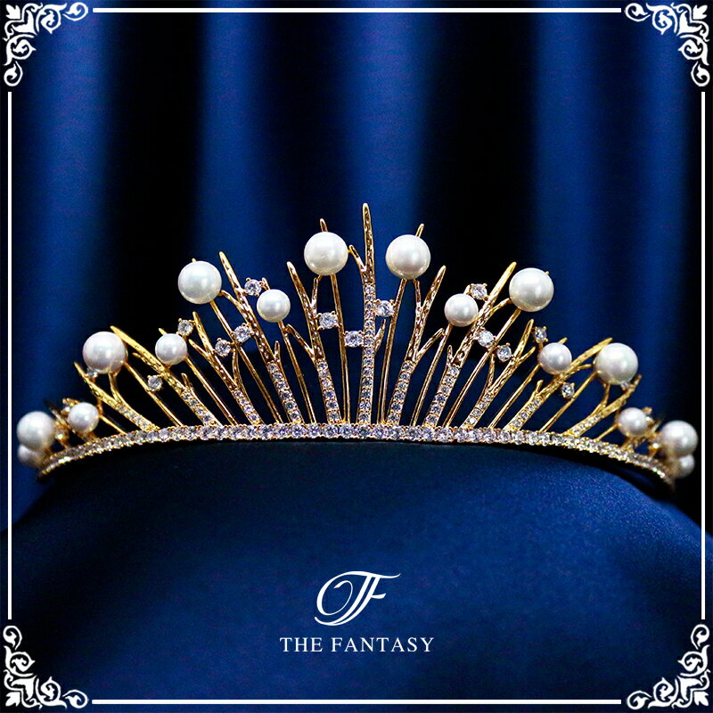 ティアラ 結婚式 ウエディング 披露宴 ブライダル tiara 花嫁 髪飾り 在庫一掃セールかわいい タトゥーシール 贈呈中 ft8217plgd