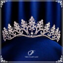 スワロフスキーティアラ ティアラ 結婚式 ウエディング 披露宴 ブライダル tiara 花嫁 髪飾り ft9006sr