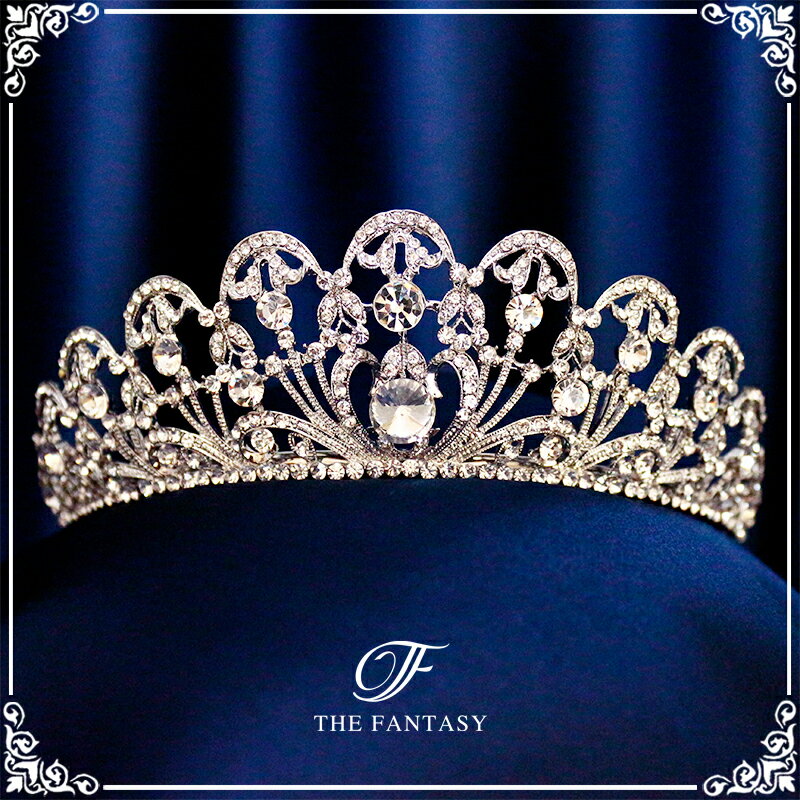 ティアラ 結婚式 ウエディング 披露宴 ブライダル tiara 花嫁 髪飾り 在庫一掃セールかわいい タトゥーシール 贈呈中 ft9028sr