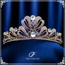 スワロフスキーティアラ ティアラ 結婚式 ウエディング 披露宴 ブライダル tiara 花嫁 髪飾り ft9057gd