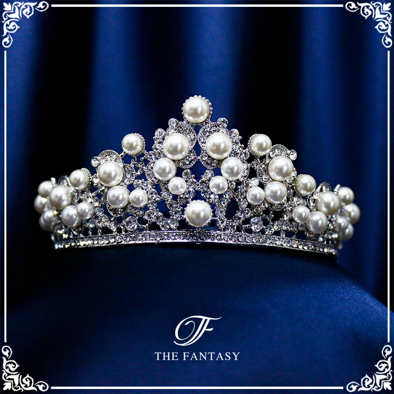 ティアラ 結婚式 ウエディング 披露宴 ブライダル tiara 花嫁 髪飾り 在庫一掃セールかわいい タトゥーシール 贈呈中 ft9060plsr