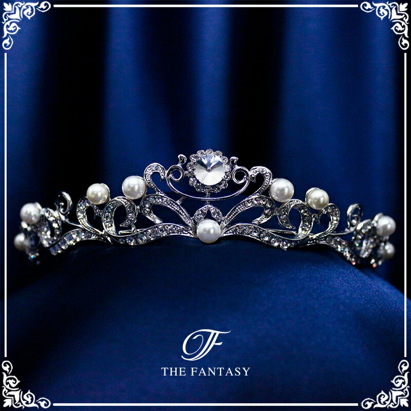 ティアラ 結婚式 ウエディング 披露宴 ブライダル tiara 花嫁 髪飾り 在庫一掃セールかわいい タトゥーシール 贈呈中 ft9063plsr