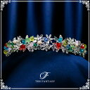 スワロフスキーティアラ ティアラ 結婚式 ウエディング 披露宴 ブライダル tiara 花嫁 髪飾り ft9068sr