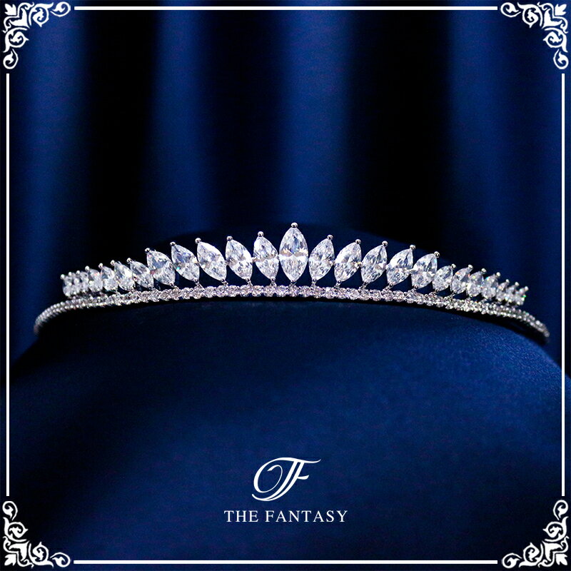 ティアラ 結婚式 ウエディング 披露宴 ブライダル tiara 花嫁 髪飾り 在庫一掃セールプレゼント 贈呈中 ft9213sr