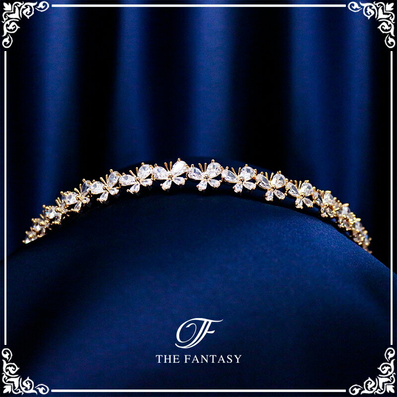 ティアラ 結婚式 ウエディング 披露宴 ブライダル tiara 花嫁 髪飾り 在庫一掃セールプレゼント 贈呈中 ft9214gd