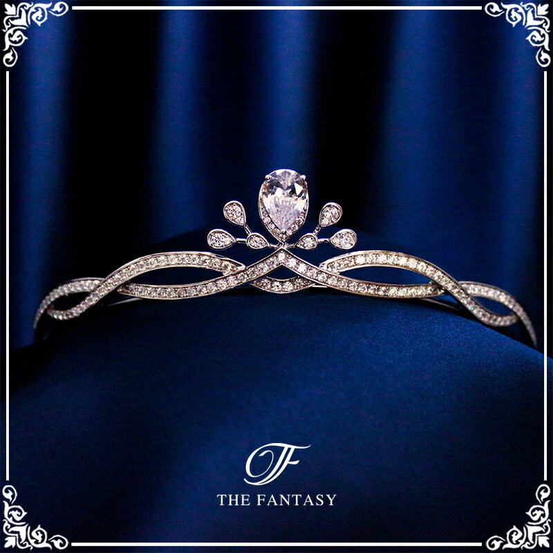 ティアラ 結婚式 ウエディング 披露宴 ブライダル tiara 花嫁 髪飾り 在庫一掃セールプレゼント 贈呈中 ft9241sr