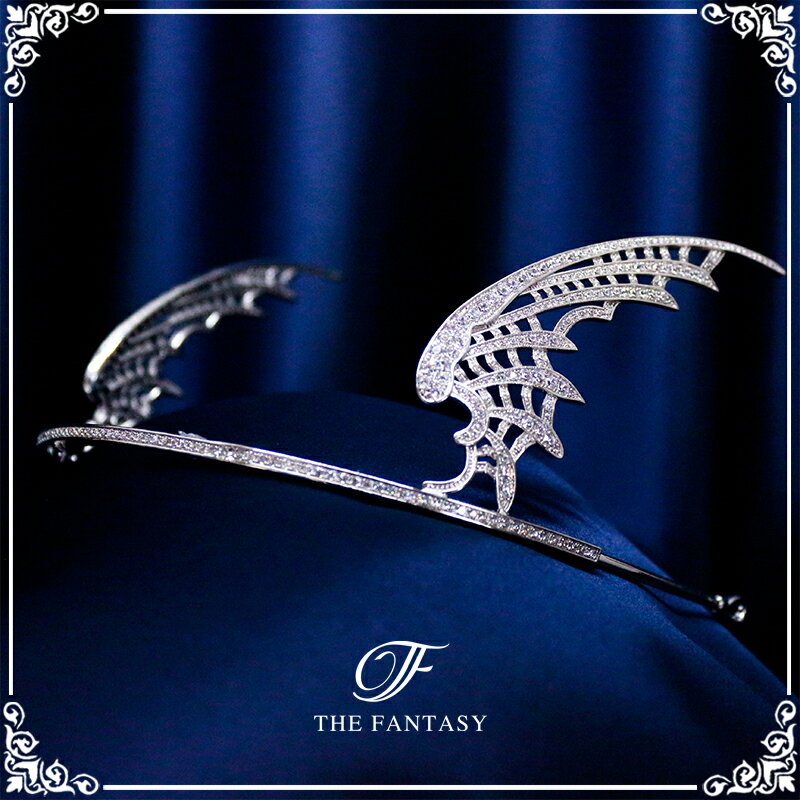 ティアラ 結婚式 ウエディング 披露宴 ブライダル tiara 花嫁 髪飾り 在庫一掃セールプレゼント 贈呈中 ft9245sr