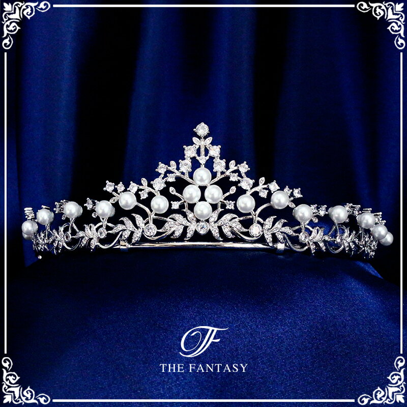 ティアラ 結婚式 ウエディング 披露宴 ブライダル tiara 花嫁 髪飾り 在庫一掃セールプレゼント 贈呈中 ft9250plsr