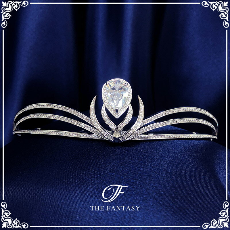 ティアラ 結婚式 ウエディング 披露宴 ブライダル tiara 花嫁 髪飾り 在庫一掃セールプレゼント 贈呈中 ft9261sr