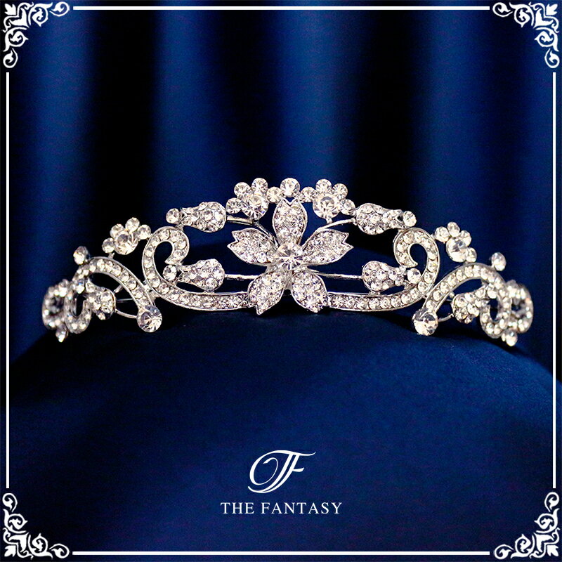 ティアラ 結婚式 ウエディング 披露宴 ブライダル tiara 花嫁 髪飾り 在庫一掃セールプレゼント 贈呈中 fty001sr