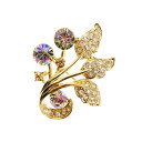 ブローチ フォーマル スワロフスキー 花 パール brooch 在庫一掃セール かわいい タトゥーシール 贈呈中 fx238cgd