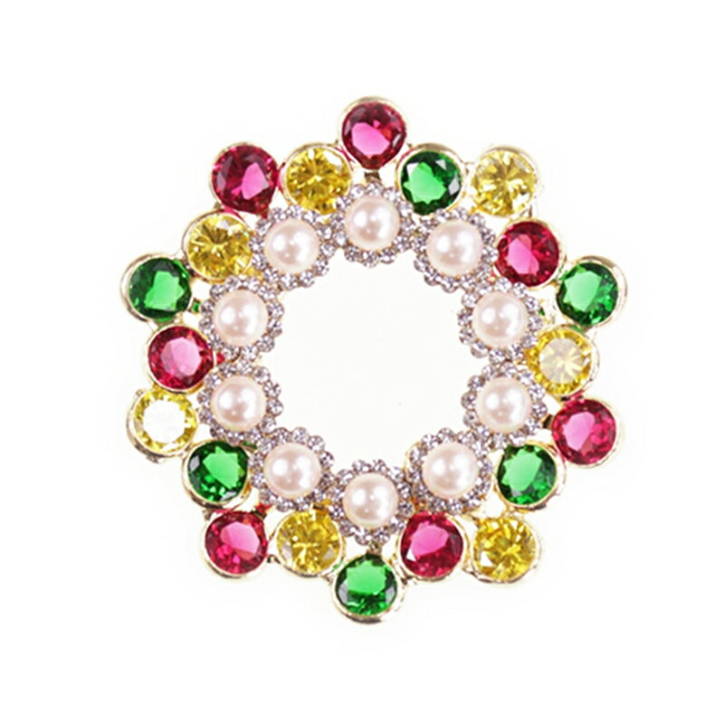 ブローチ フォーマル スワロフスキー 花 パール　brooch 在庫一掃セール かわいい タトゥーシール 贈呈中 fxp129cgd(4)