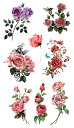タトゥーシール タトゥーシール 薔薇 ローズ hm1315 【レギュラー】