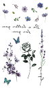 タトゥーシール 薔薇 花 hm1439 レギュラー