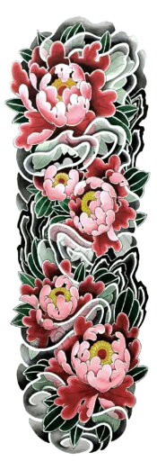 タトゥーシール タトゥーシール 肩から手首 蓮 花 tqb036【特長】 タトゥーシール タトゥーシール 肩から手首 蓮 花 tqb036【特長】