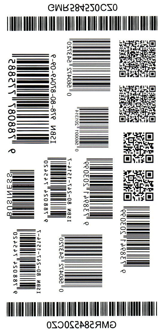 タトゥーシール タトゥーシール バーコード 記号 ymk001 