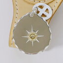 18金 ペンダントトップ 中叩きメタル アクセサリー 18k ネックレストップ インディアンアクセサリー おしゃれ ギフト プレゼント 贈り物