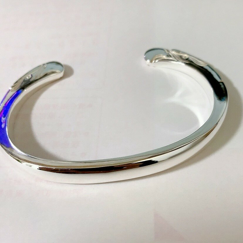 顔ブレス Sブレスレット バングル 付顔 イーグルブレス ブレスレット つけっぱなし メンズブレスレット レディース メンズ シルバー シルバーバングル 925...