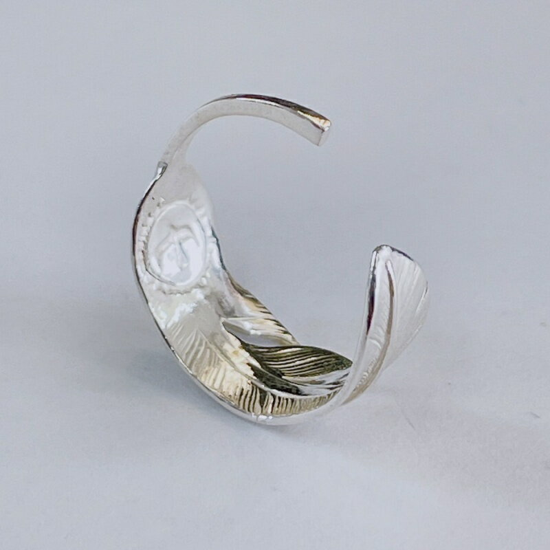 指輪 リング シルバー フェザー ピンキーリング フェザーリング インディアンジュエリー アクセサリー ジュエリー お祝い ギフト プレゼント 贈り物