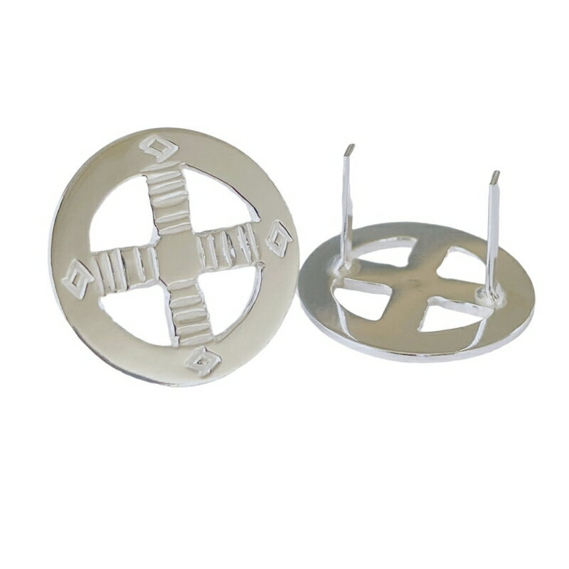 ペンダントトップ シルバー メディスン ホイール イーグル フック インディアンネックレス ペンダントヘッド アクセサリー シルバー925 フック パーツ メン...