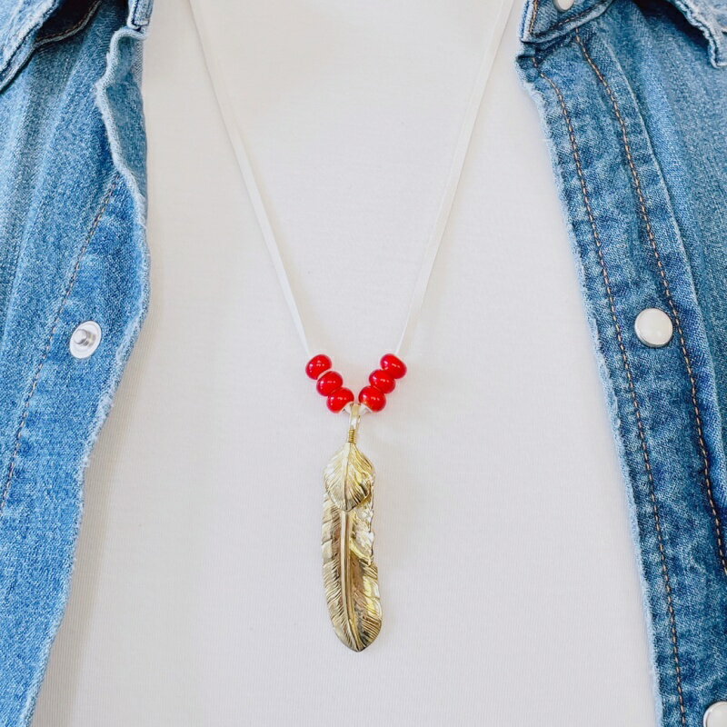 フェザーネックレス 羽根 ペンダント シルバーネックレス 男性用 女性用 ネックレス ジュエリー おしゃれ ギフト プレゼント 贈り物