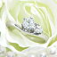 ダイヤモンド婚約指輪 サイズ直し一回無料 0.5ct F SI1 VERY-GOOD サイドハート6本爪D1 プラチナ Pt900 婚約指輪（エンゲージリング）