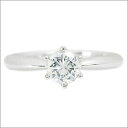ダイヤモンド婚約指輪 サイズ直し一回無料 0.2ct D IF EXCELLENT H&C 3EX シンプル6本爪 プラチナ Pt900 婚約指輪（エンゲージリング） 2