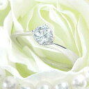 ダイヤモンド婚約指輪 サイズ直し一回無料 0.4ct D VVS1 EXCELLENT H&C 3EX カーヴライン4本爪 プラチナ Pt900 婚約指輪（エンゲージリング）